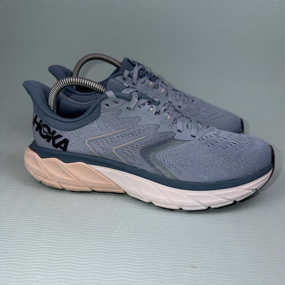 Hoka One One Womens Arahi 5 1115012 BFPB Blue Running Shoes Sneakers Size 9B